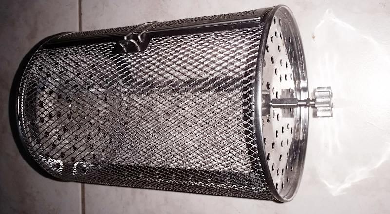 1x Stainless steel Air fryer basket,new conds,can suit many other uses63443722617857112