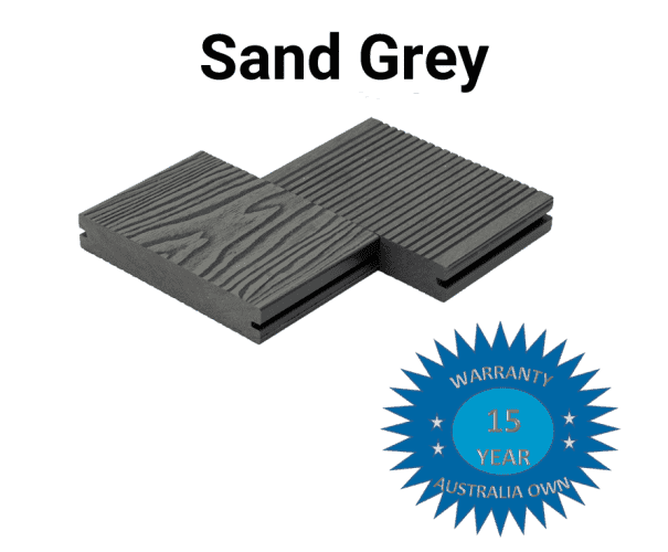 Autumn/Winter Sale 20% Off Solid Composite WPC Decking 140/25 5.4m63011175840258114