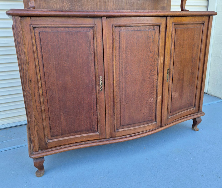 Vintage Solid Timber Buffet & Hutch 62863839896578114