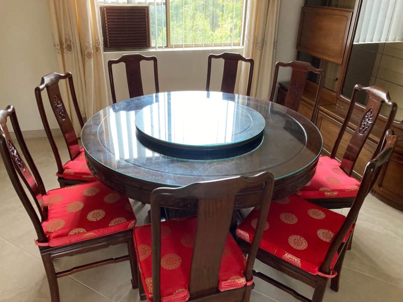 chinese style round dining table