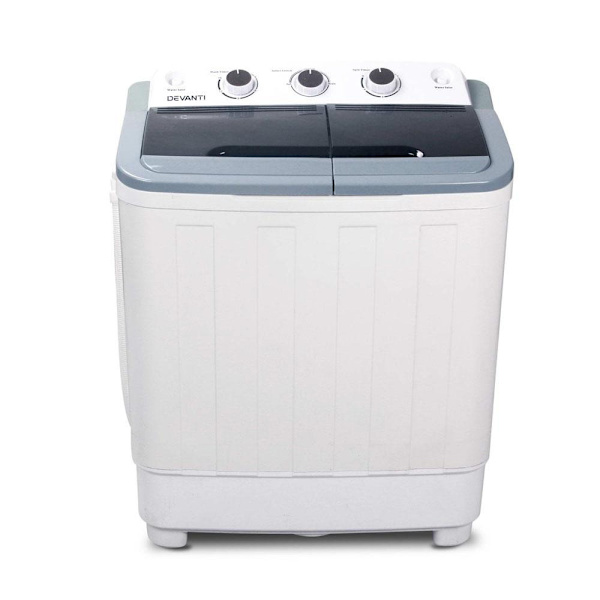 Mini Portable Washing Machine 5KG - White63012443736195112
