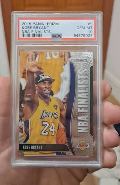 PSA 10 Kobe Bryant finalist, NBA Basketball Cards 2019