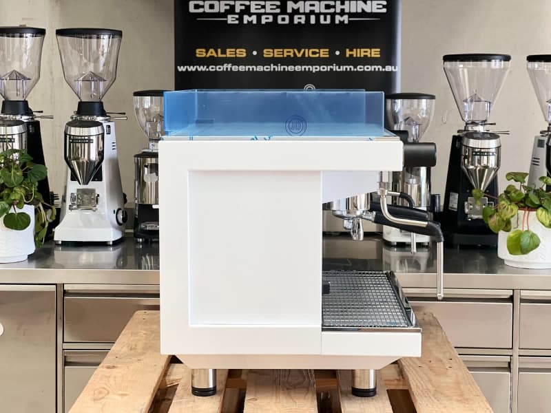 Brand New Sanremo Zoe Compact 2 Group Commercial Coffee Machine - Matt White