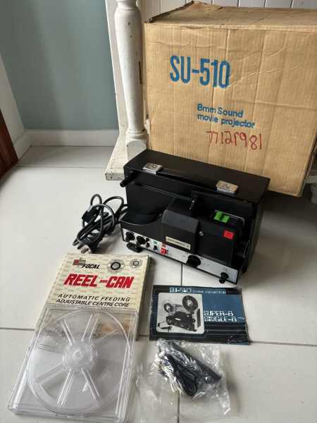 ..PHOTOMATIC S SU-510 8mm SOUND MOVIE PROJECTOR630173178442251114