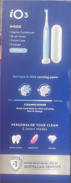 Oral B io3 Electric Toothbrush - BRAND NEW IN BOX UNOPENED. 63021730773761112