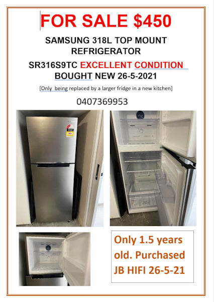 samsung fridge sr316s9tc