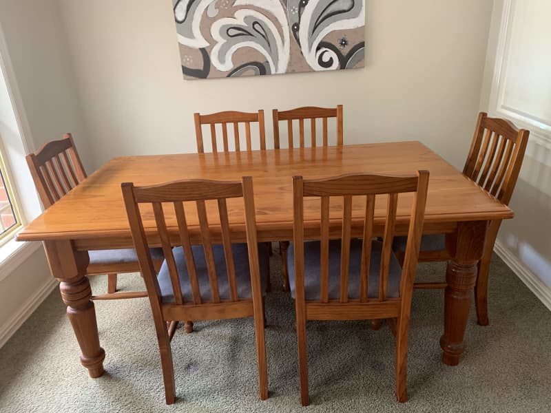 cherry dining room set used