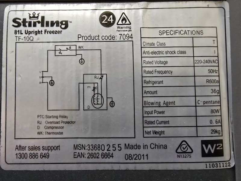 Bar freezer63018175088259112