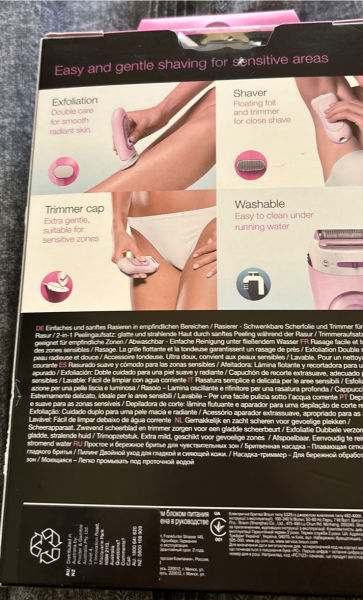 Braun Silk epil lady shaver63019990585985111
