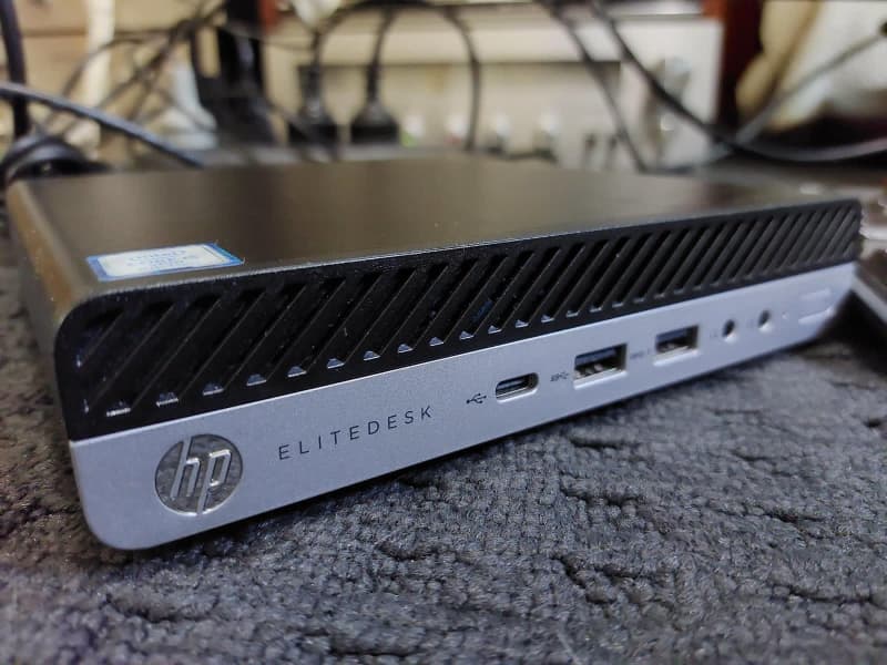 HP EliteDesk 800 G5 Mini - Intel i5-9500 - 16GB RAM - 256GB SSD