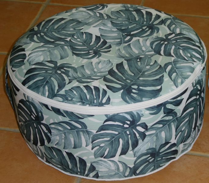 Two As New Outdoor Inflatable Ottomans62929669604482111