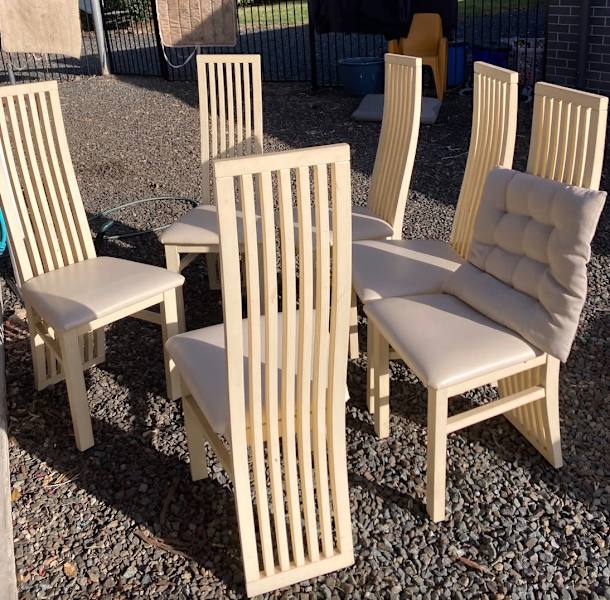 6 dining chairs with cushions628633794979871121