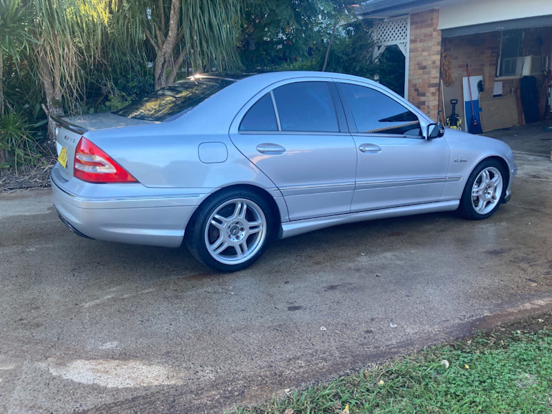 2002 MERCEDES-BENZ C32 AMG 5 SP AUTOMATIC SPEEDSHIFT 4D SEDAN62934695202307111