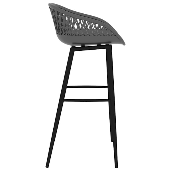Bar Chairs 4 pcs Grey....62863412928131112