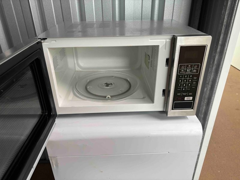 Anko 25L Microwave, stainless steel and black63019993659267111