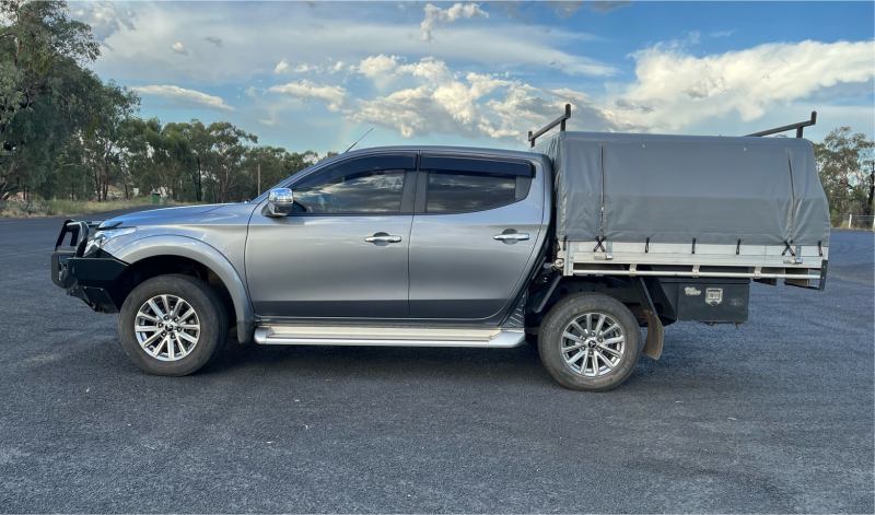 2017 MITSUBISHI TRITON GLS (4x4) 5 SP AUTOMATIC DUAL CAB UTILITY62940490493954114