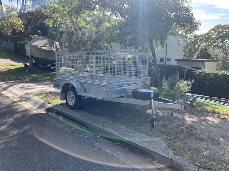 Box trailers heavy duty 8x5 hire62936655879810113