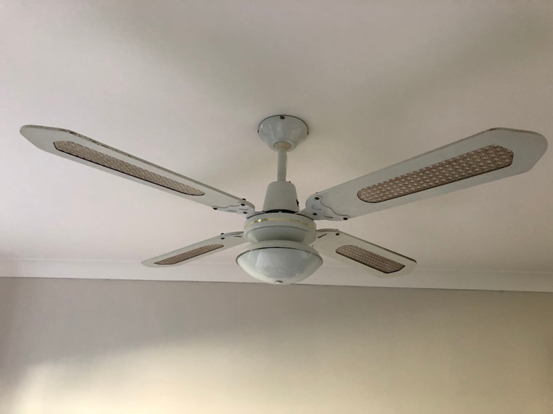 Ceiling Fan With Light Gold Coast Shelly Lighting