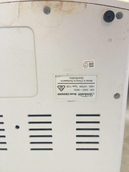 Sunbeam EM5000WR COFFEE machine 63018174800898111