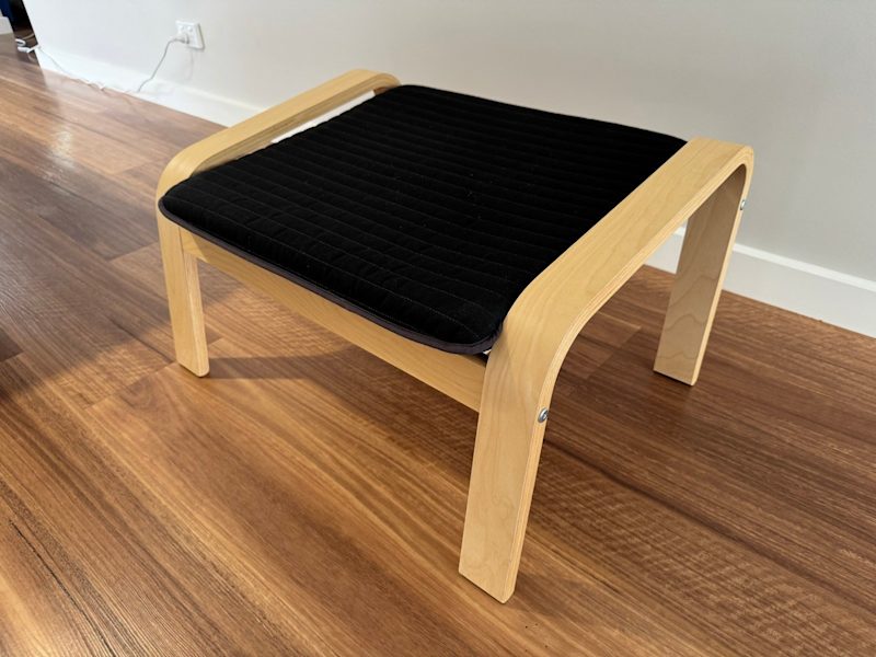 IKEA POÄNG Chair & Footrest – Great Condition62864722558210113