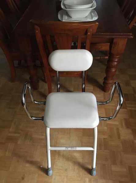 Shower Stool &Day Chair Cost$207 Best quality Comfy Padded 120kg Rated62863378422401111