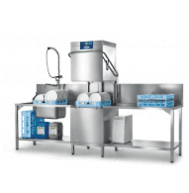 Hobart AMX-VHL PROFI (AUTO HOOD LIFT & VAPOSTOP) Electronic Pass Throu630190804851221110