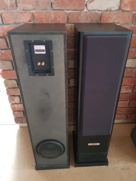 sony transmission line speakers