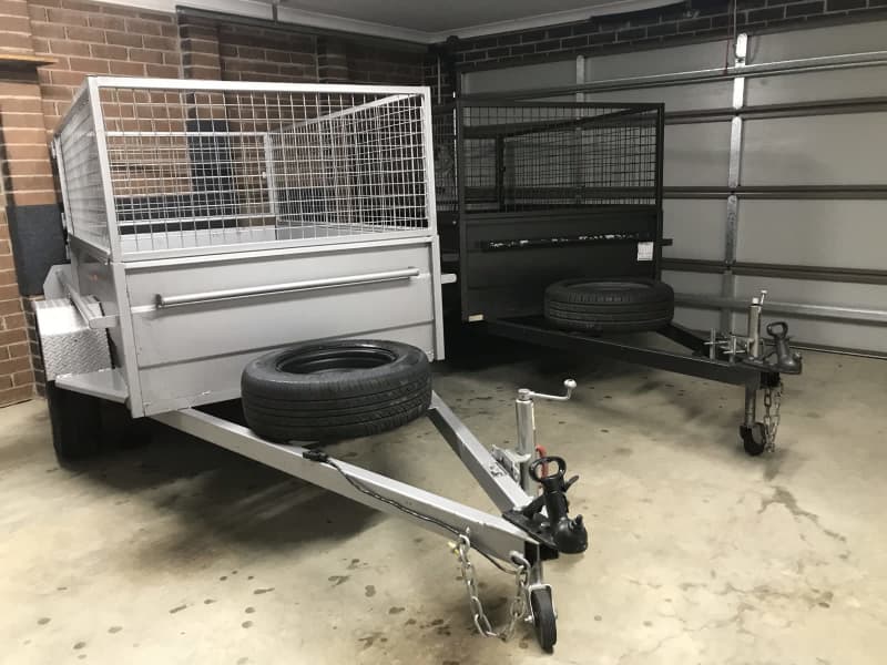 Hire caged trailer 7x4 from $30629366540885791121