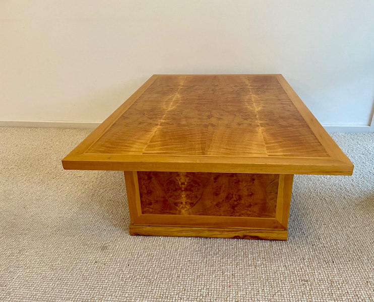 Coffee Table Hand Crafted Rex Heathcote Tasmanian Maple & Huon Pine62863369622529113