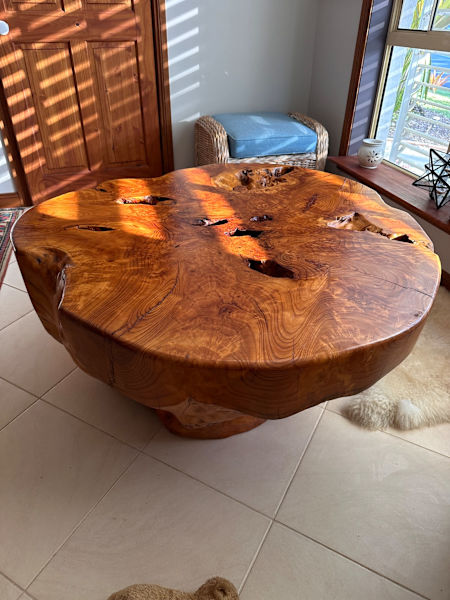Natural Burlwood coffeetable62864722846722111