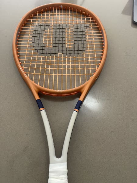Wilson Blade 98 V8 16x19 Tennis Racquet Quality String 4-1 Grip