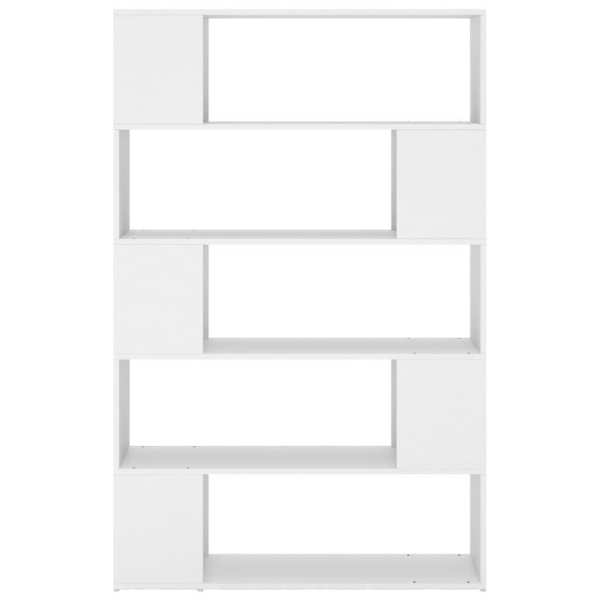 Book Cabinet Room Divider White 100x24x155 cm Engineered Wood62864722863489112