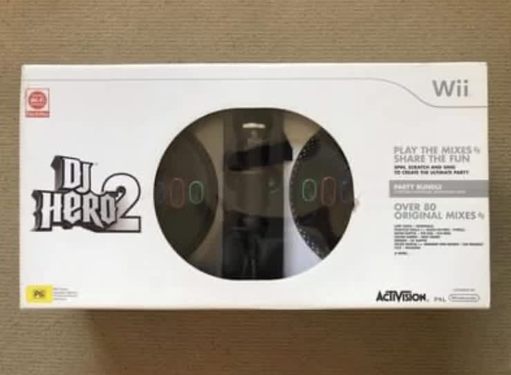 dj hero 2 party bundle wii