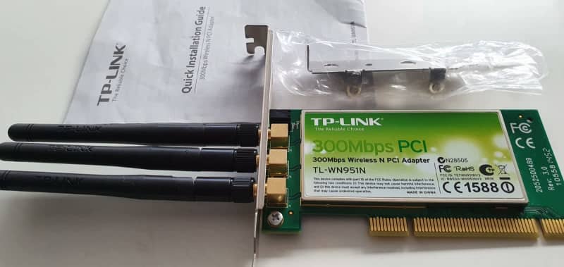 TL-WN951N, Adaptateur PCI Wi-Fi N 300Mbps