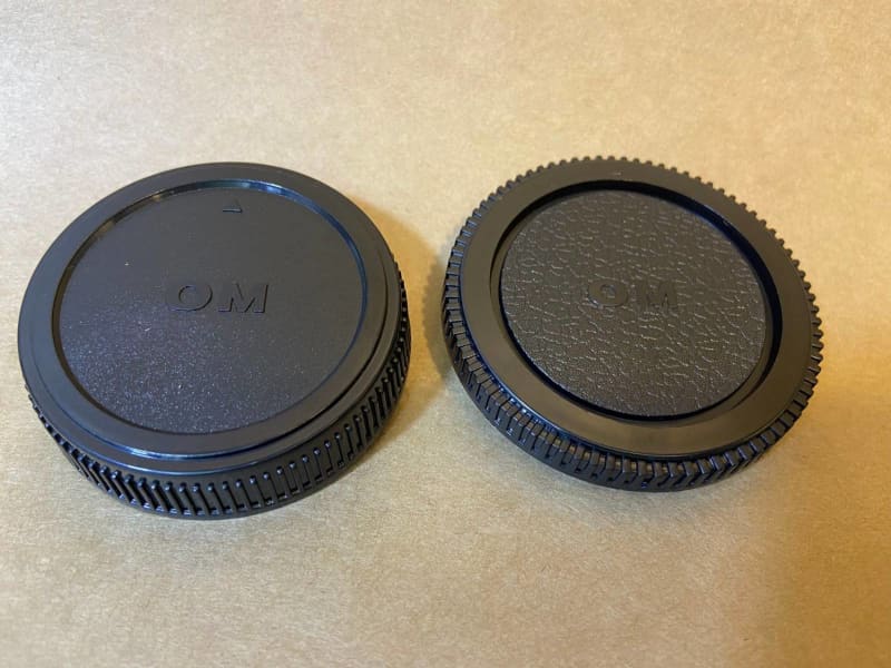 olympus om rear lens cap