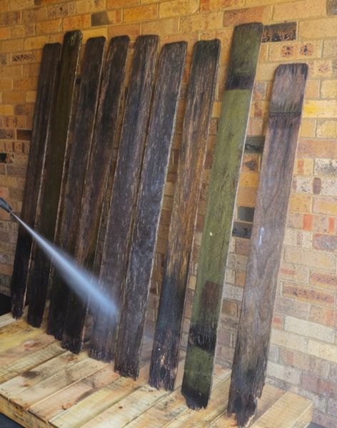 RARE SIX INCH (150mm) HARDWOOD PALINGS63440221902339110