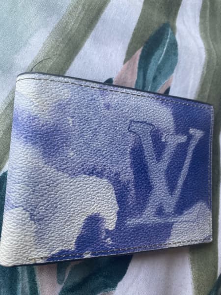 Louis Vuitton Multiple Wallet Watercolor Blue