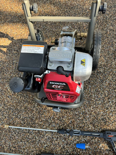 Honda water pressure with Karcher pump 3400 PSI 63004437346307112