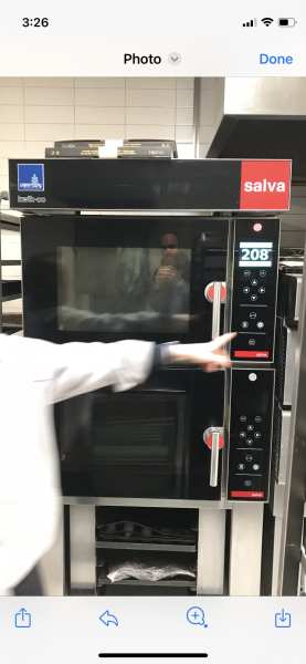 Salva Kwik-co KL-5H+5 convection oven with stand63016061534723111