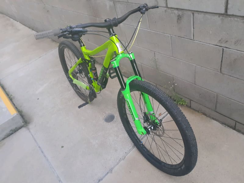 green voodoo bike