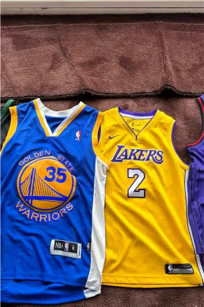 NBA basketball jerseys, Tops, Gumtree Australia Wanneroo Area - Madeley