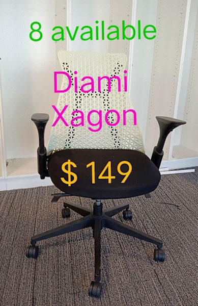 6 Office chairs 2 for $ 20 visitor boardroom meeting reception work 62863384487171114