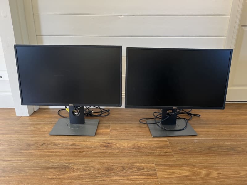 2 x 27 inch monitors