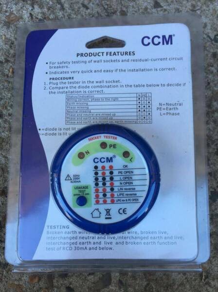 CCM 13AELCB Socket tester63439076265986110