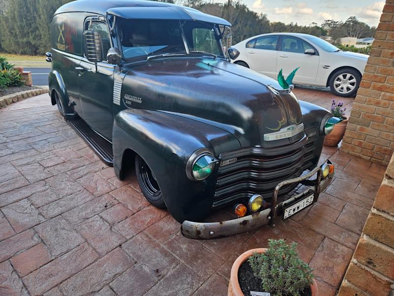 1950 Chevrolet panel van truck62935687435394113