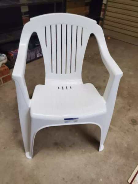 low back plastic garden chairs