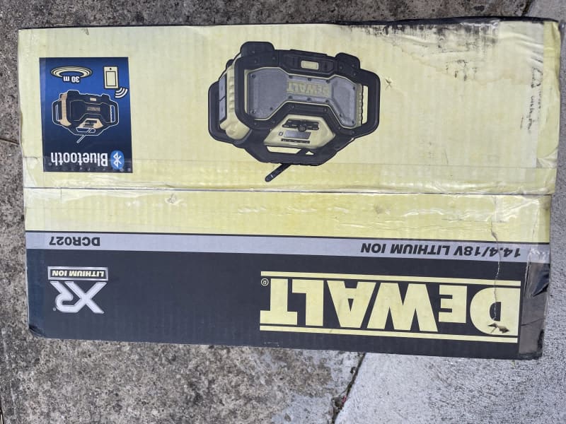 Dewalt radio DCR027 Bluetooth cordless | Radios & Receivers | Gumtree  Australia Manningham Area - Bulleen | 1309006703