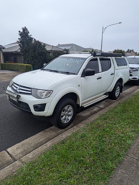 2013 MITSUBISHI TRITON GLX (4x4) 5 SP MANUAL 4x4 DOUBLE CAB UTILITY62932713605506111