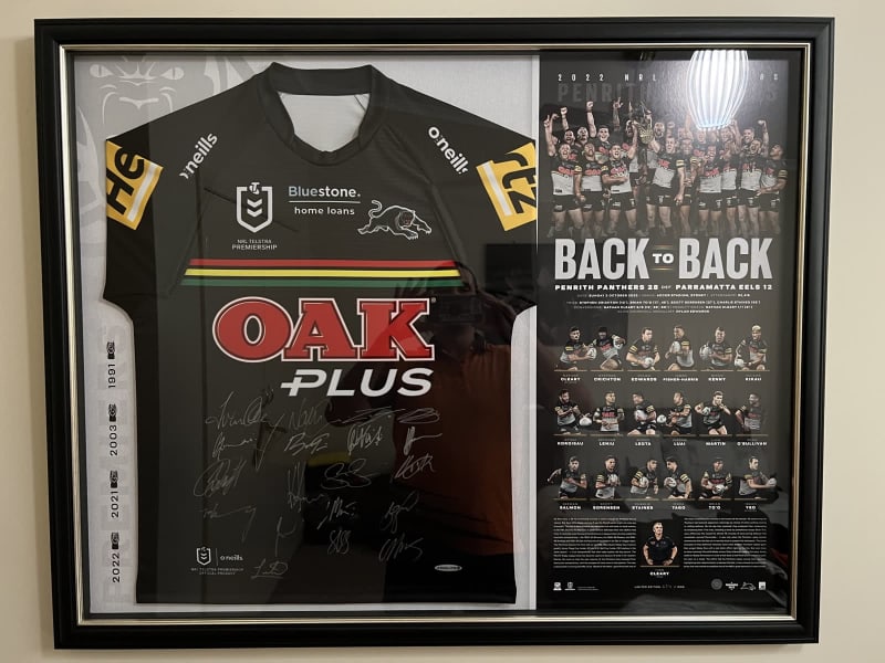 Panthers launches ANZAC Jersey Auction  Official website of the Penrith  Panthers