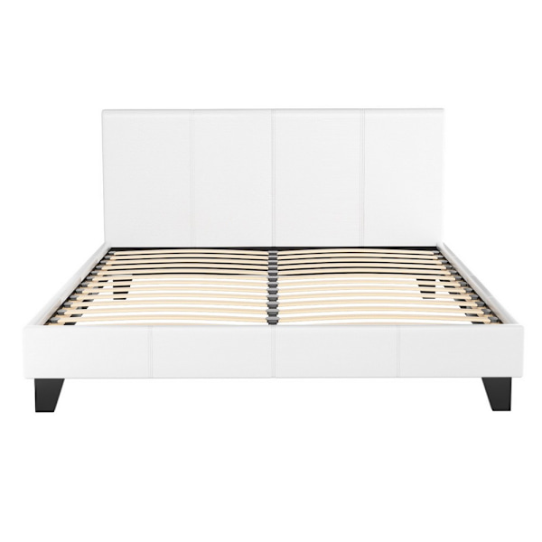 Bed Frame Queen Size White NEO62863406329986111